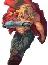 Edward Full Metal Alchemist Weatherproof Anime Sticker 6" Car Decal