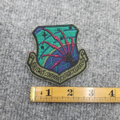 USAF Air Force Communications Command Patch OD Green & Black S4