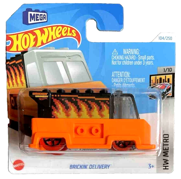 Hot Wheels Brickin Delivery Hw Metro Mega 1/10 2024 104/250 1:64 Modellauto Ovp-image