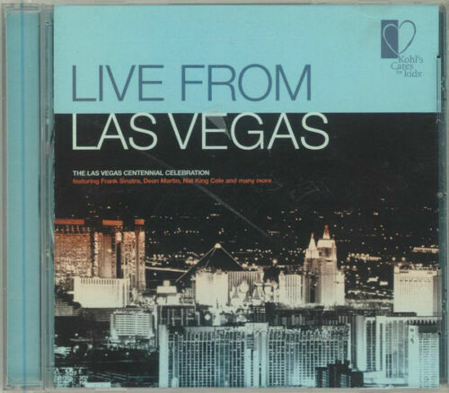LIVE FROM LAS VEGAS CD - VARIOUS ARTIST - Imagen 1 de 1