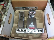 B&W Tow And Stow Dual Ball 2" Adj Ball Mount 5" Drop/5-1/2" Rise (4-A1)