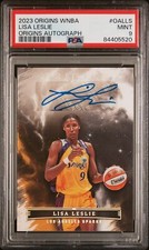 2023 Panini Origins WNBA Origins Autographs Lisa Leslie #OALLS PSA 9