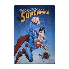 Reversible Bedspread Superman Universe, Twin 68'' x 86''