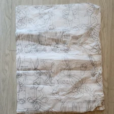 Vintage Bugs Bunny Warner Bros. Tissue Paper Sheets Character Design Concept Art