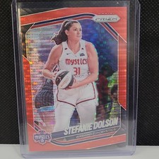 Panini 2024 Red Prizm WNBA Stefanie Dolson #112 Washington Mystics 133/299
