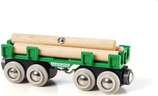 Safe and Durable Brio Lumber Loading Wagon for Ages 3+ - Indoor Play Essential