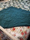 Vintage Handmade Patchwork Quilt Sunflower's LG. 90"-82" Hand Quilted Beautiful — photo 8