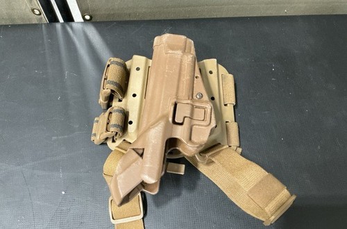 Genuine Blackhawk Beretta 92 Coyote Desert Tan Tactical Holster. Durable Made !