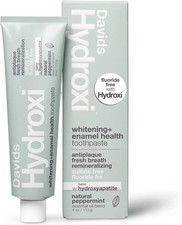 Davids Fluoride-Free Nano Hydroxyapatite Toothpaste, Enamel Remineralizing..