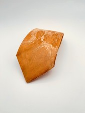 Vintage 70s Wemlon By Wembley Abstract Copper and Gold Beige Necktie Polyester