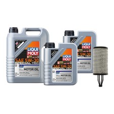 7L Liqui Moly Special Tec LL 5W30 Mahle Engine Oil Change Kit for W204 C300 C350