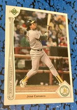 1991 Upper Deck - Silver Slugger Jose Canseco #SS4; Near Mint