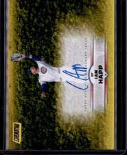 2025 Stadium Club - Base Autographs Yellow Foil #SCBA-IH Ian Happ Near Mint
