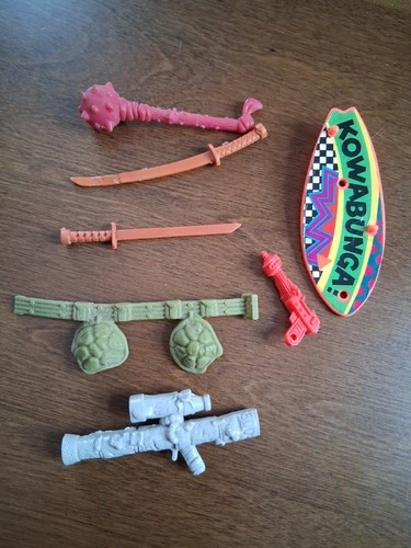 Vintage TMNT Accessories Lot