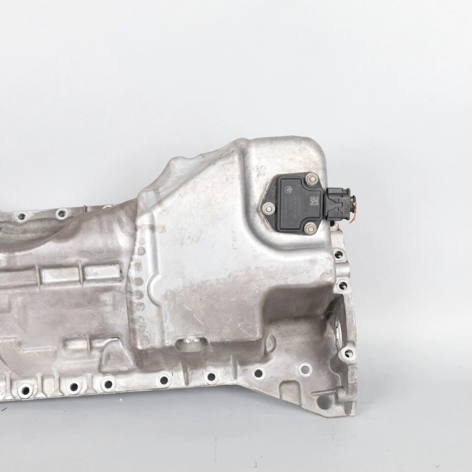 2008-2010 BMW 535i E60 3.0 N55 Engine Oil Pan 11137559857 OEM Used Foto 3 de 4