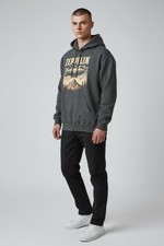 Led Zeppelin Men s Size Large Grey Hoodie Gildan Brand, New Without Tags