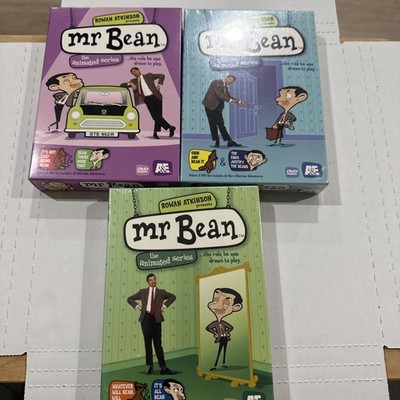 Tiger Aspect Mr. Bean: The Animated Series DVD Box Set BUNDLE Rowan 2 ARE NEW!