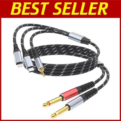 Lightning to 6.35mm Audio Cable