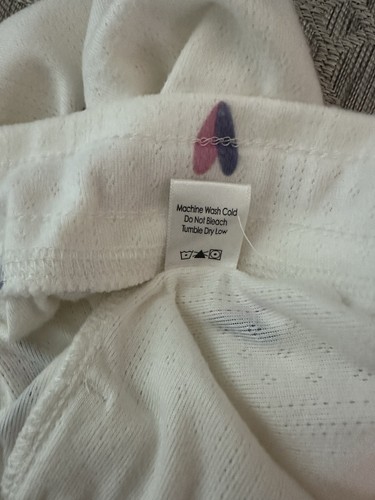 PJ Salvage Heart Print Pajama Pants. Ivory Pink & Purple. Size S. New with Tags - Bild 10 von 13