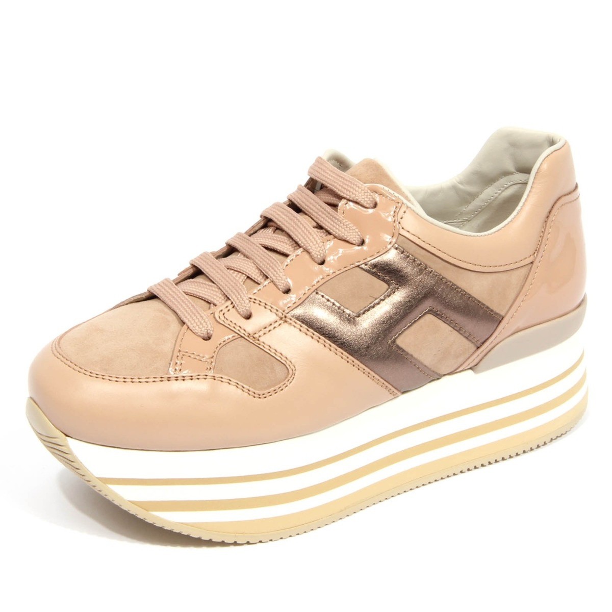 Hogan Maxi H222 Sneakers Hogan Femme Basket Hogan H222 On Sale