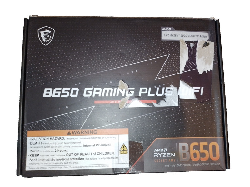 MSI B650 Gaming Plus WIFI AM5 AMD Motherboard