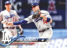 2018 Topps #680 Enrique Hernandez - BB