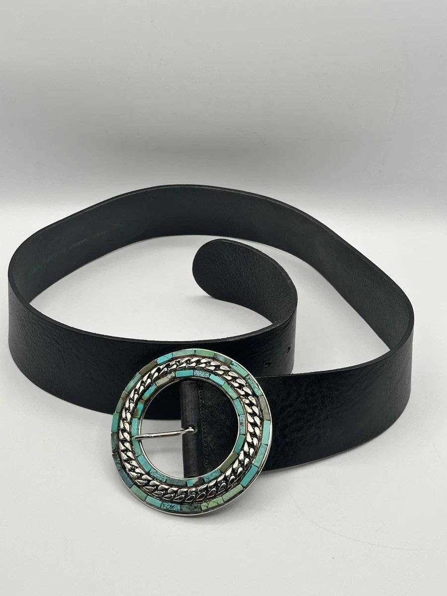 Neiman Marcus Leather Black Belts for Women for sale | eBay display picture 2