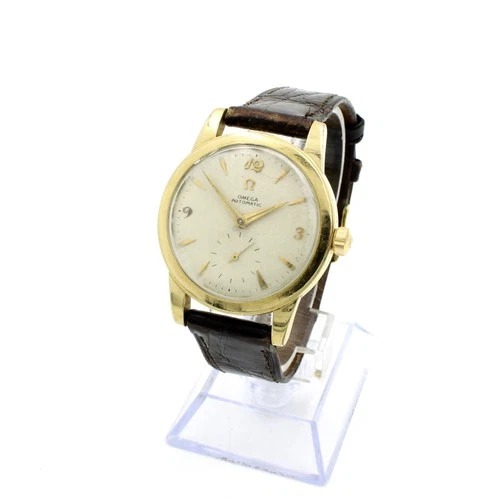 Vintage Omega Seamaster Bumper Subdial 6in 34mm Mens Wristwatch #WB4530-3