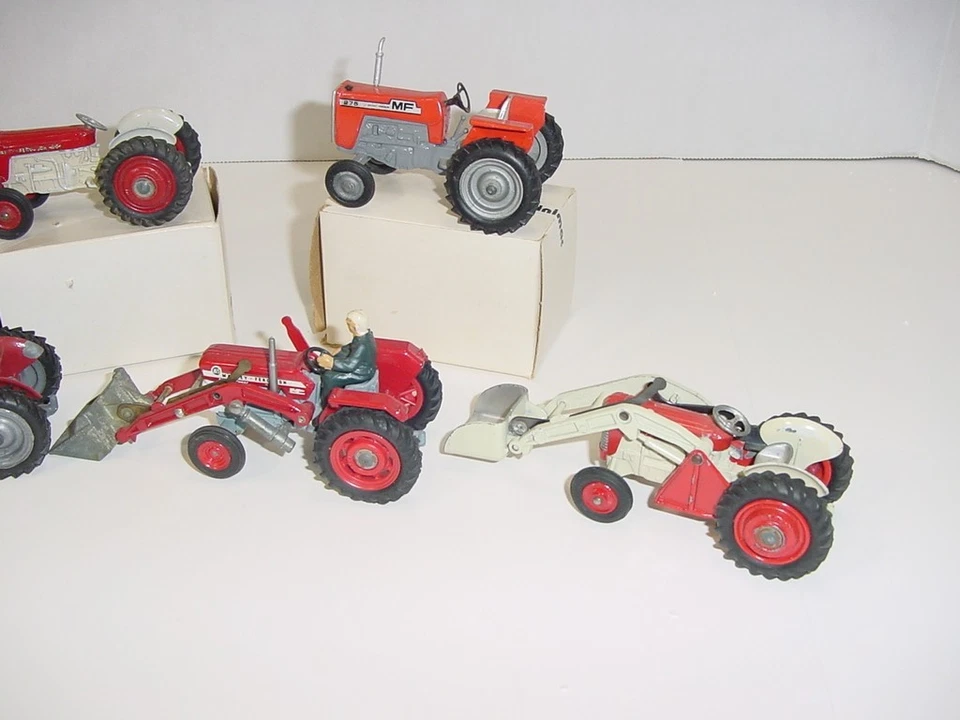 1:43 Set of Massey 65, 165, & 275 Britain's, Mini Mac, and Corgi Tractors! - Image 3 of 3