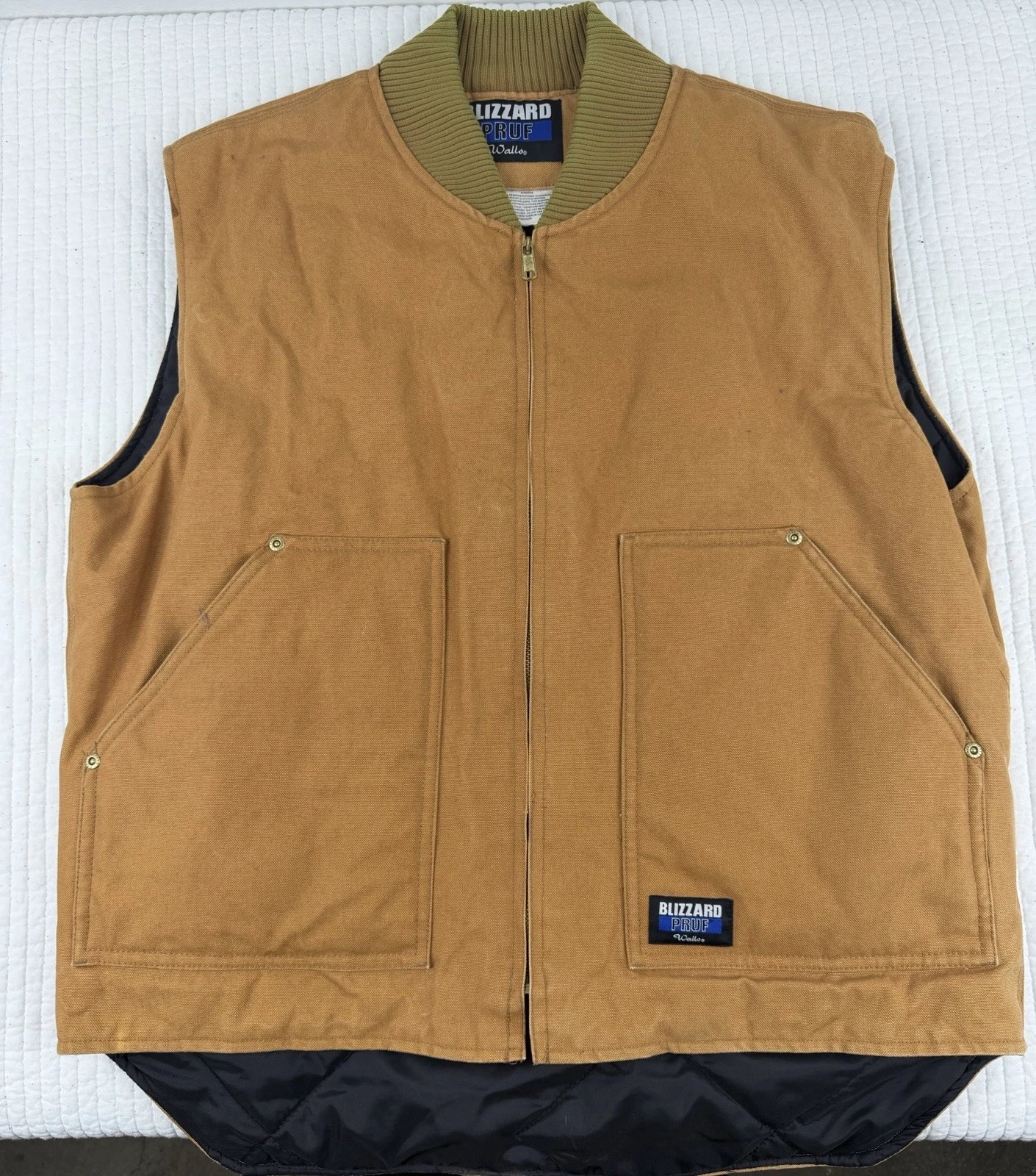 NEW Walls Blizzard Pruf Men's Large Insulated Vest Work Chore Barn Camel
Opens in a new window or ta