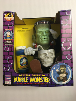 Scarewear Frankenstein Battery Operated Bubble Machine Monster Halloween