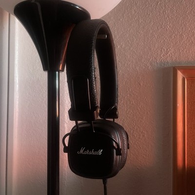 Marshall Major II Black Wired Headphones On-Ear Foldable with Detachable Cable