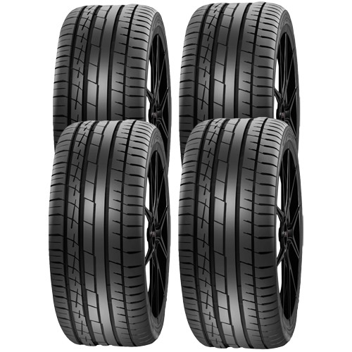 (QTY 4) 305/35ZR23 Accelera Iota ST68 111Y XL Black Wall Tires