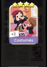 Costumés / Decked Out Carte Monopoly Go 4 étoiles Page 19 Album Harry Potter