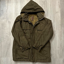 Vintage 80s Christian Dior Monsieur Sport Parka Jacket Lined Pockets 44R