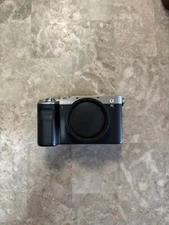 Sony A7C Silver Body Only W/ Battery - Great Condition