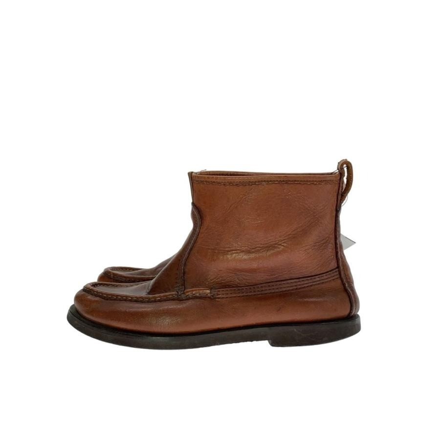 Russell Moccasin Leather Boots Brown US9 Casual Outdoor Style | eBay