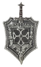 Crusader Shield And Sword 18 Inch Medieval Accessory 60318