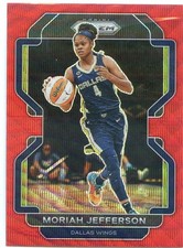 2022 Panini Prizm WNBA MORIAH JEFFERSON #2 RED RUBY WAVE PRIZM