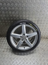 AUDI A4 B8 QUATTRO S LINE ALLOY WHEEL AND TYRES  8K0601025D 8JX18H2 ET47 X1