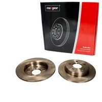 2X Maxgear Bremsschebeiben 265Mm Voll Hinten Passend FÜR Ford C-MAX Focus