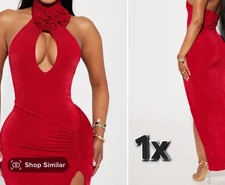 Sexy RED COCKTAIL DRESS