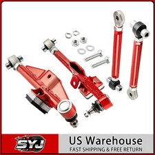 4pcs Front Lower Control Arms & High Angle Tension Rods for Nissan 240SX 1989-98