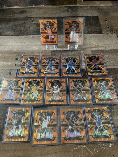 2023-24 Panini Select NBA Orange Flash 13 Card SP Parallel Lot - SGA, Haliburton