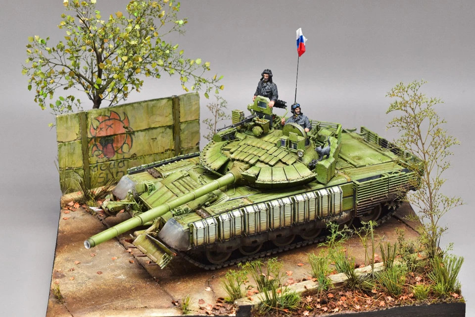 Pre-built T-80BVM Obr. 2021 1/35 — 第 3/4 张图片