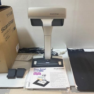 Fujitsu PFU ScanSnap SV600 FI-SV600 Overhead Scanner Photos Books