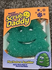 Scrub Daddy Winter Shape Holiday Christmas Tree Special Edition New In Box