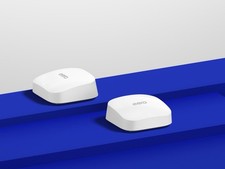 eero Pro 6E Wi Fi 6E Tri Band Mesh Router 2 Pk Bundle Wall Mount