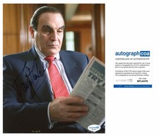 David Suchet “POIROT” AUTOGRAPH “Hercule Poirot” Signed 10x8 Photo ACOA