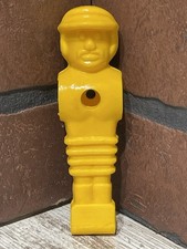 1978 TOURNMENT Replacement Foosball Yellow Hat SOCCER Man  4076244 Vintage NOS 